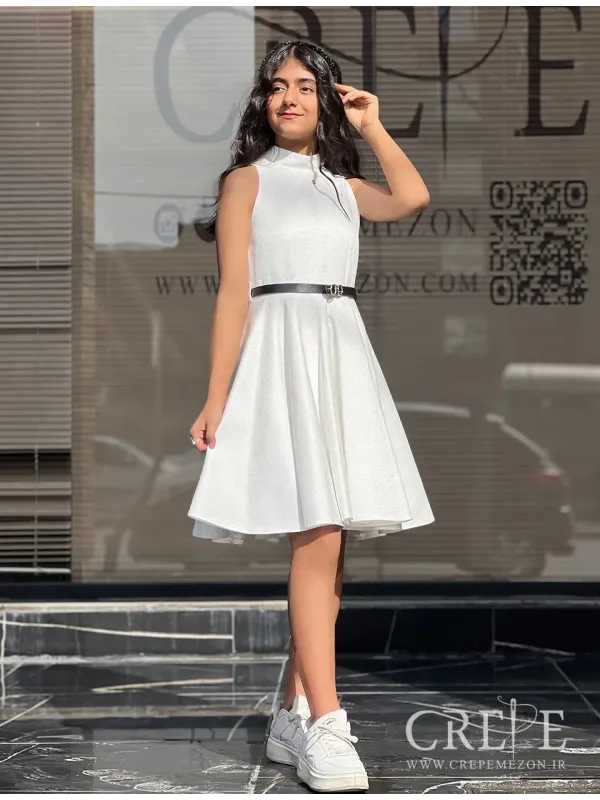 پیراهن کتان لمه    