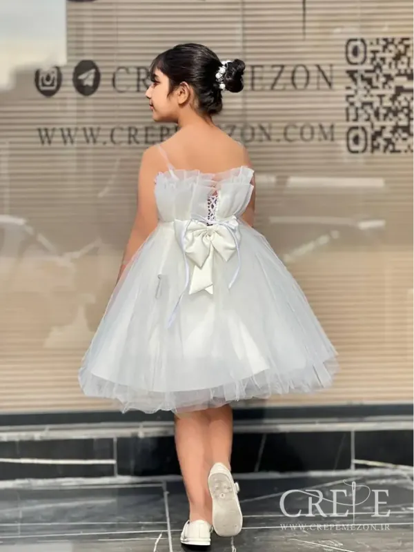 پیراهن تور پاپیونی