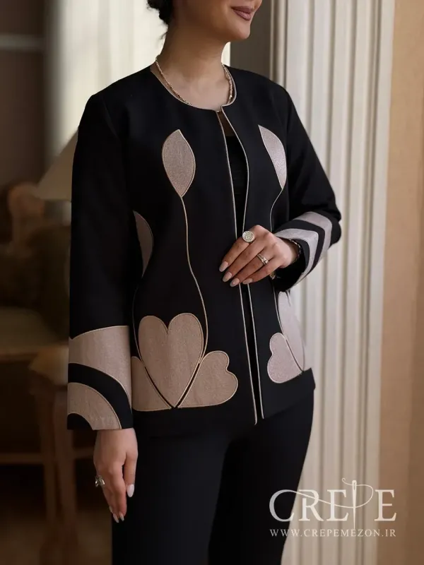 مانتو طرح گل ماژیار