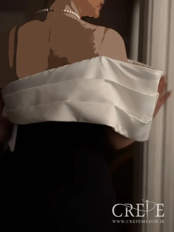 ماکسی دکلته یکطرفه دالقیچ