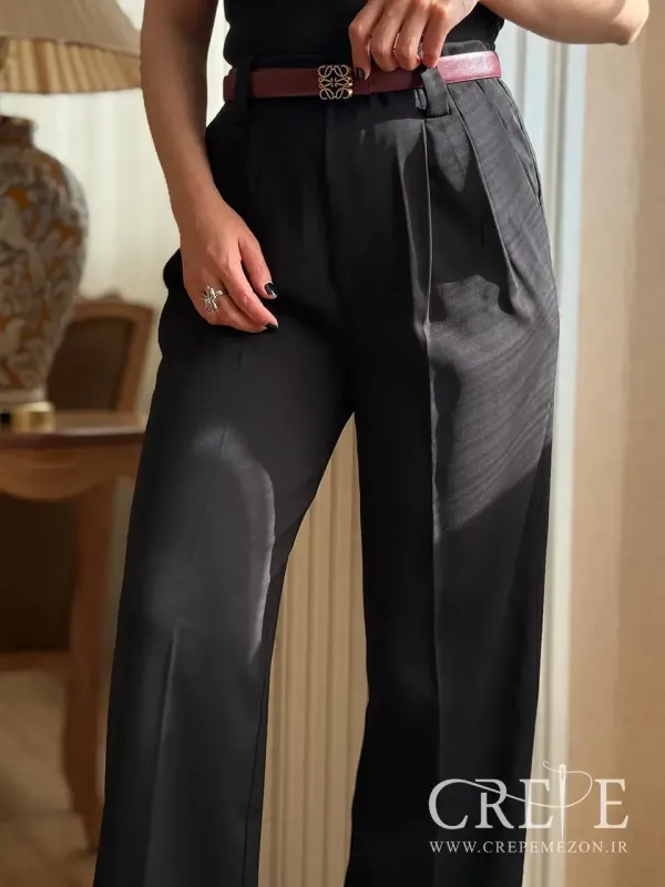 شلوار بگ کرپ سان قد 108