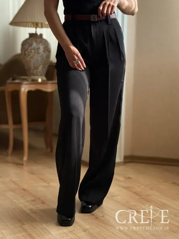 شلوار بگ کرپ سان قد 108