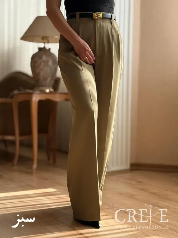 شلوار بگ کرپ سان قد 108