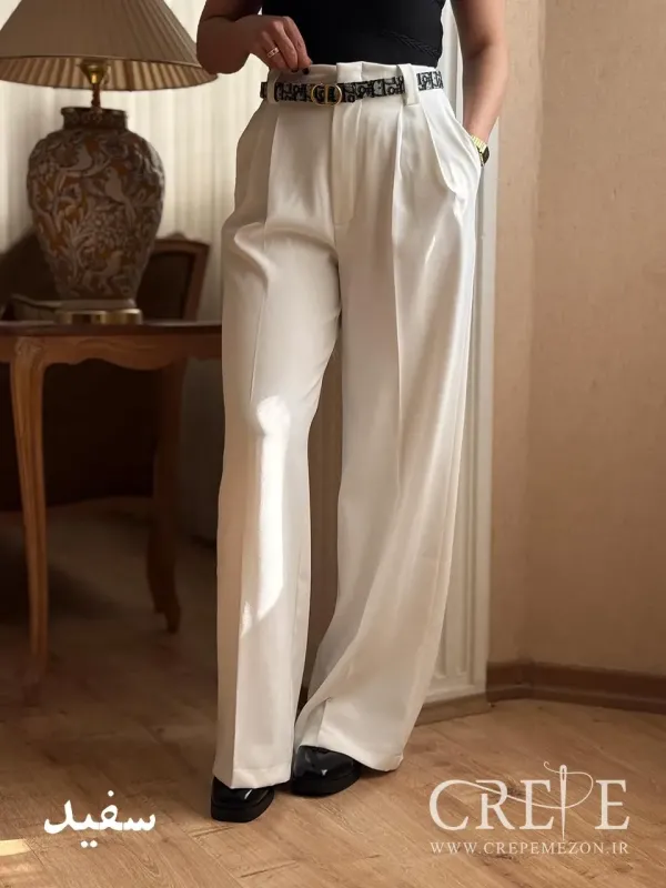 شلوار بگ کرپ سان قد 108