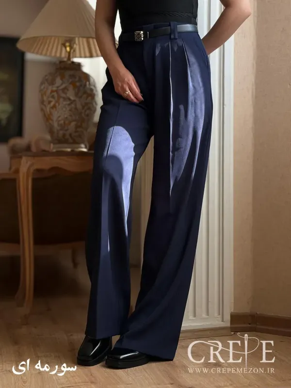 شلوار بگ کرپ سان قد 108
