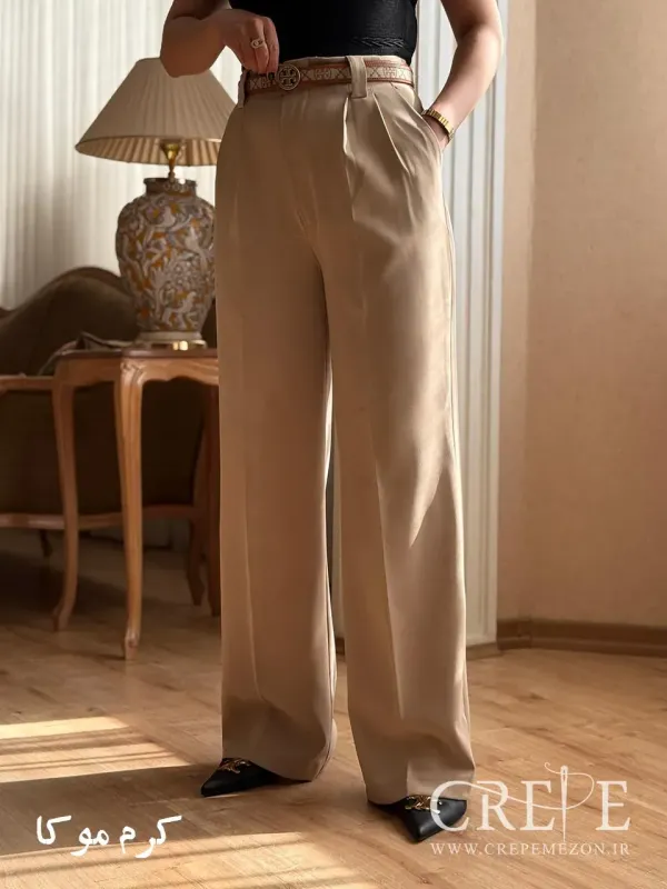 شلوار بگ کرپ سان قد 108