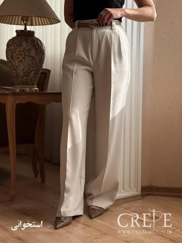 شلوار بگ کرپ سان قد 108