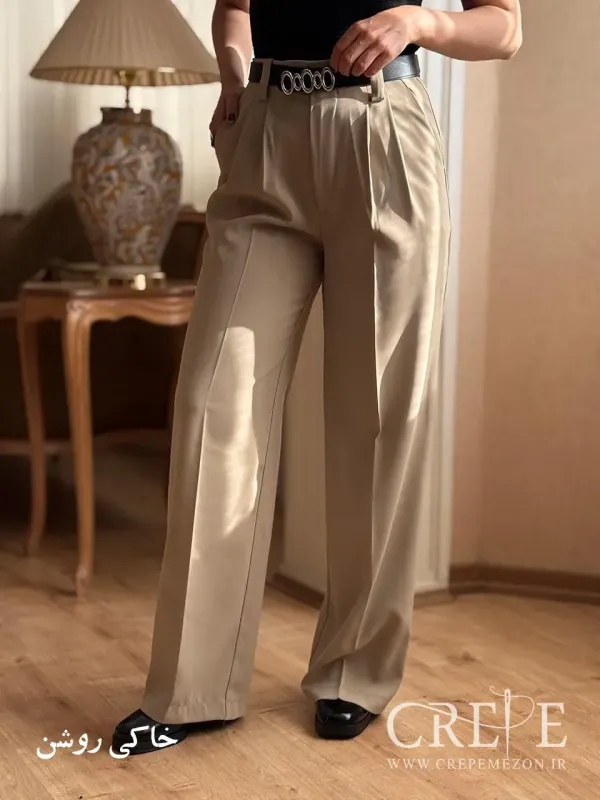 شلوار بگ کرپ سان قد 108