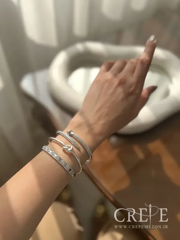 دستبند طرح گره