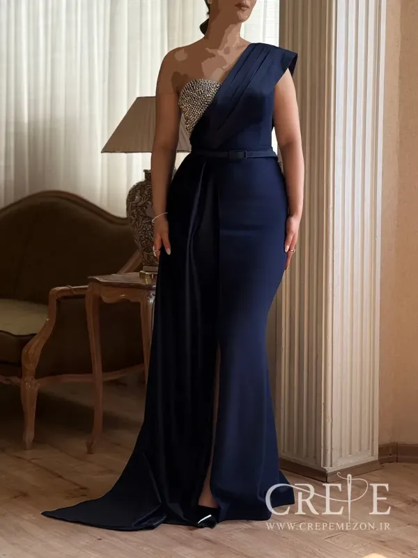 ماکسی یکطرفه نگین دار