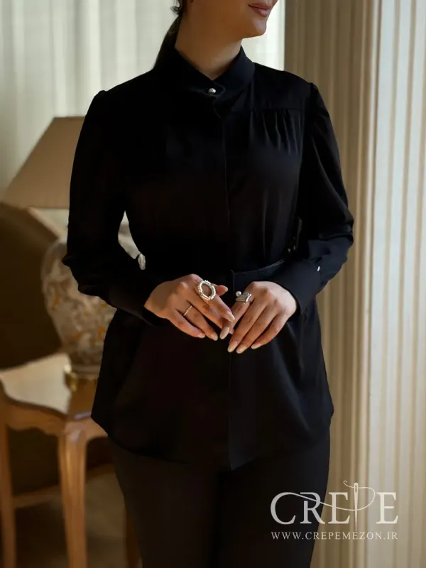 تونیک کمردار کرپ مصری