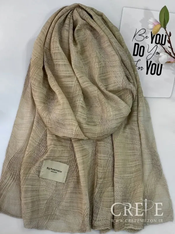 شال پلیسه ریز لوزی 