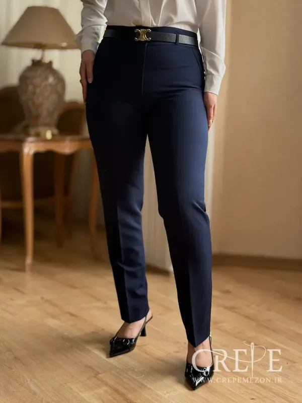 شلوار کرپ دوبل راسته قد 100