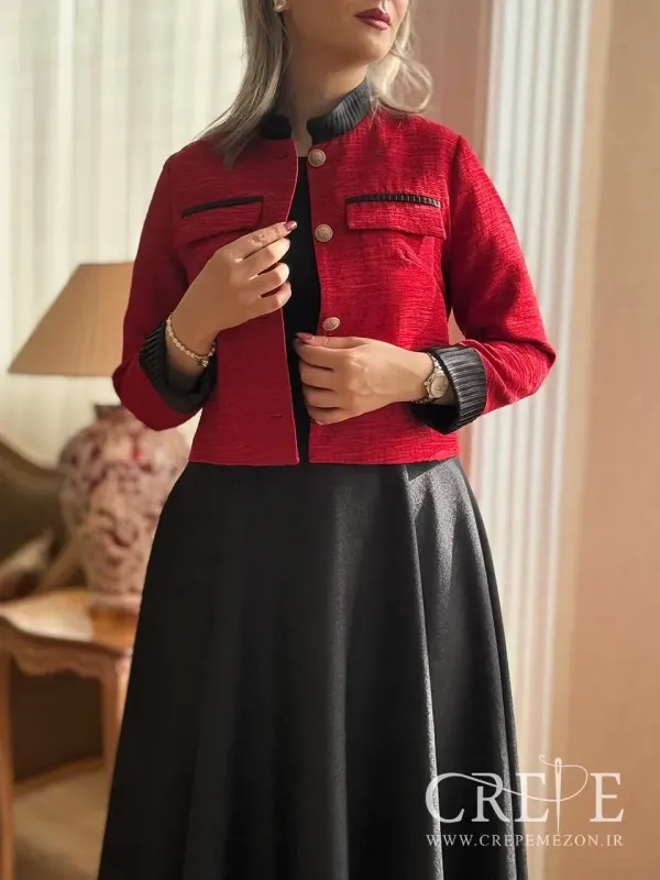 کت ژاکارد شهرزاد