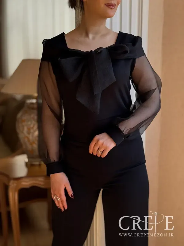 شومیز دیاموند پاپیونی دالقیچ