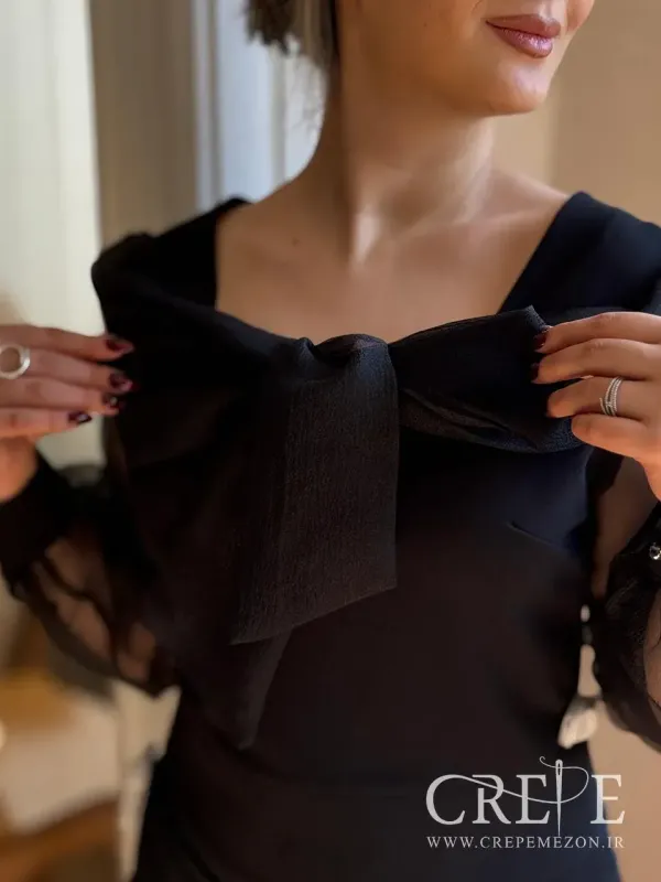 شومیز دیاموند پاپیونی دالقیچ