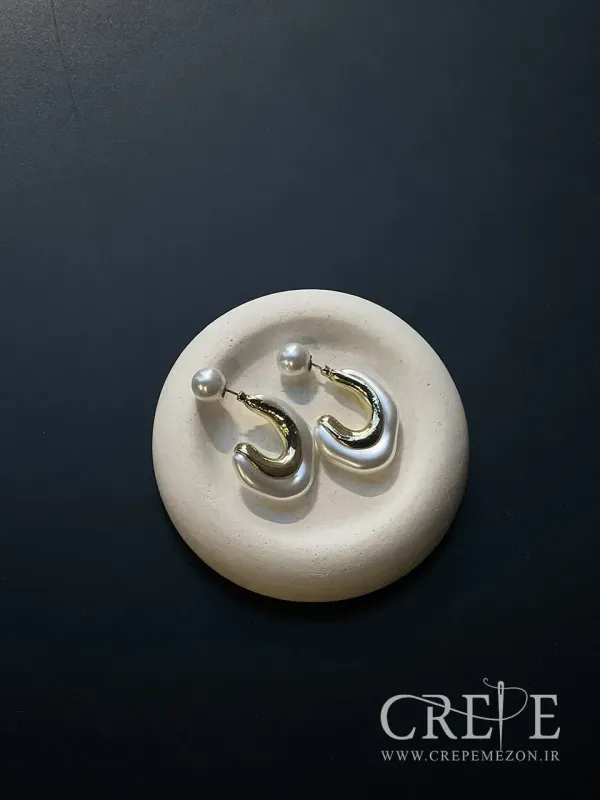 گوشواره صدفی