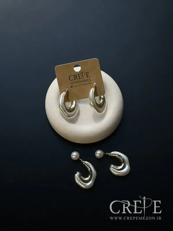 گوشواره صدفی