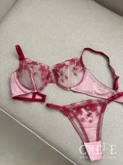 ست توری طرح گلدوزی ژینا