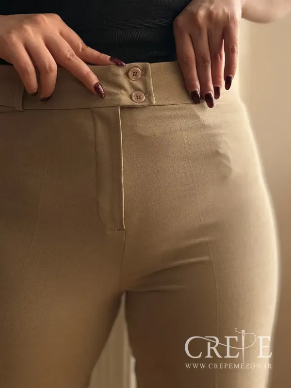 شلوار بزیاق واید قد 108  