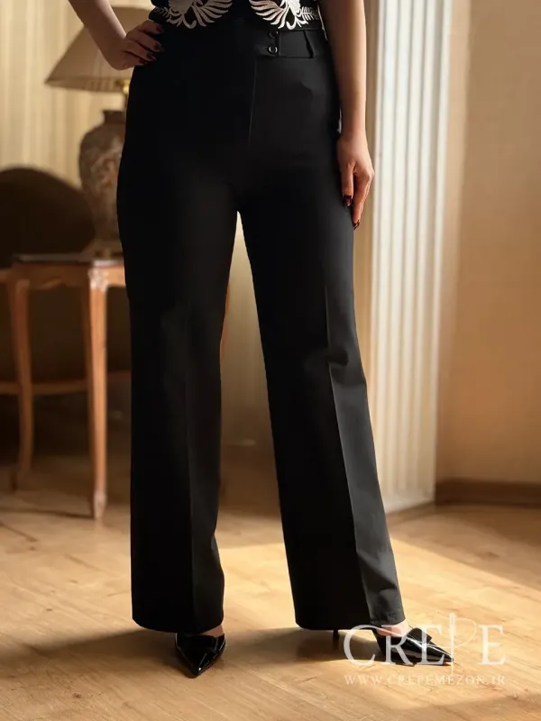 شلوار بزیاق واید قد 108  