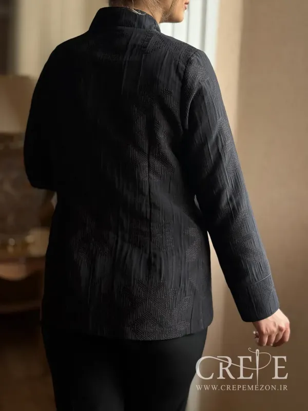 مانتو کتی ژاکارد ترک هیوان