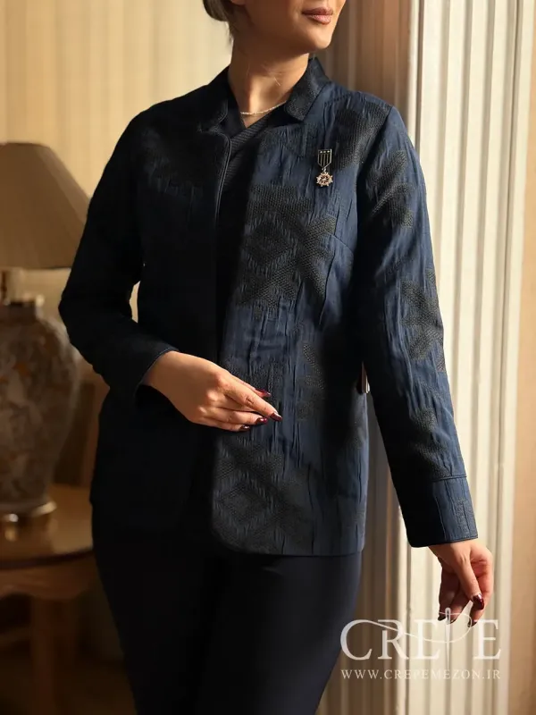 مانتو کتی ژاکارد ترک هیوان