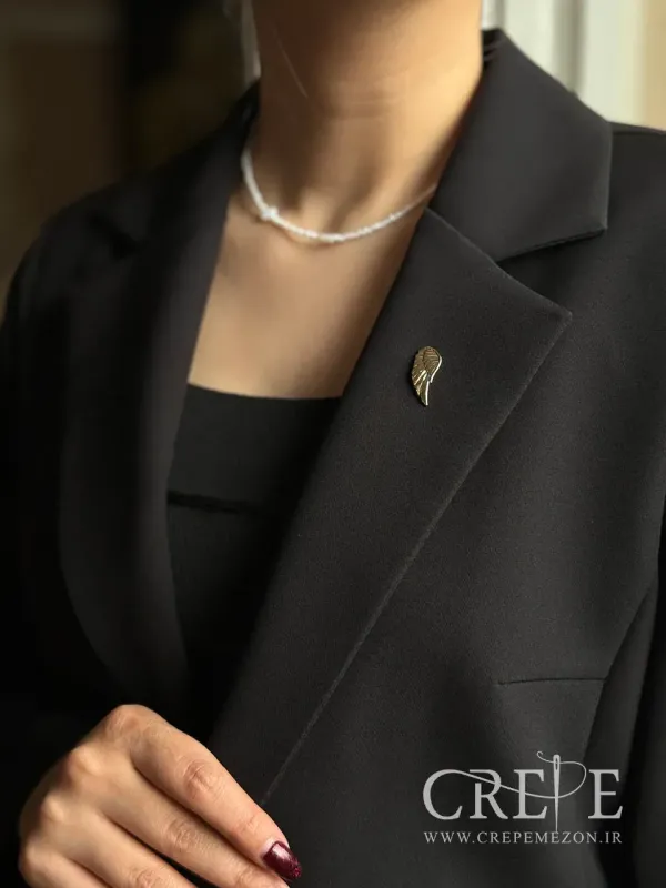 مانتو کتی یقه انگلیسی