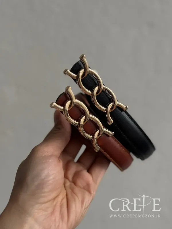 کمربند 2 سانت سگک حلقه