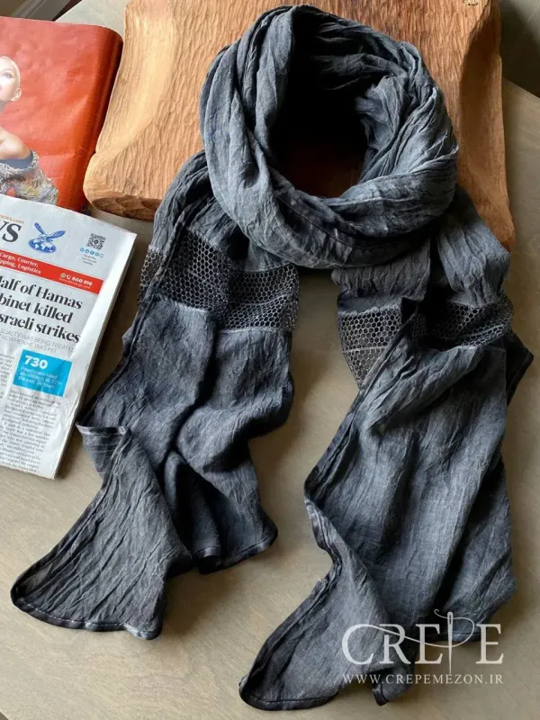 شال نخی دانتل زنبوری