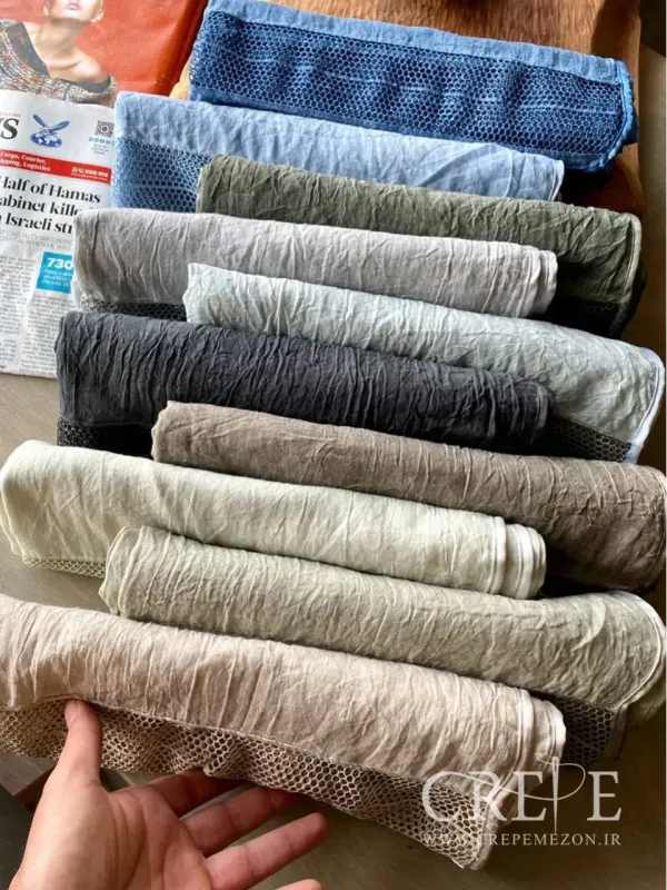 شال نخی دانتل زنبوری