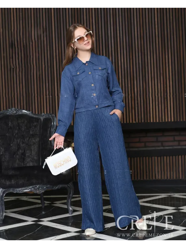 ست کت وشلوار لینن