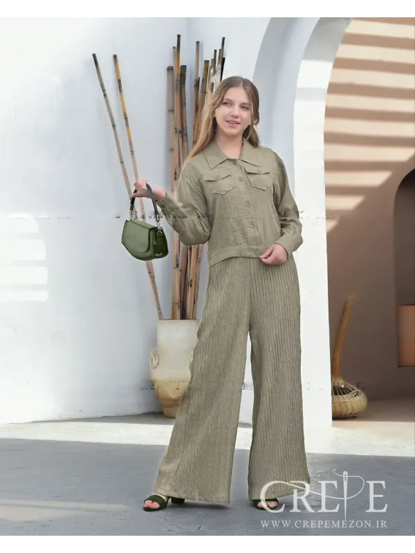 ست کت وشلوار لینن