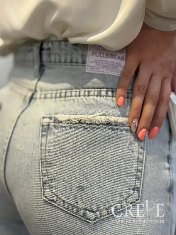 جین مام استایل دمپا زاپ قد 87