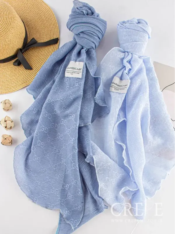 شال پلیسه طرح گوچی