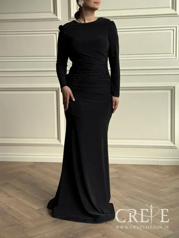 ماکسی نگینی پشت باز 