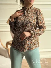 شومیز یقه بندی