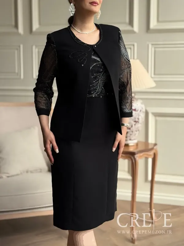 کت و سارافون آستین طرحدار