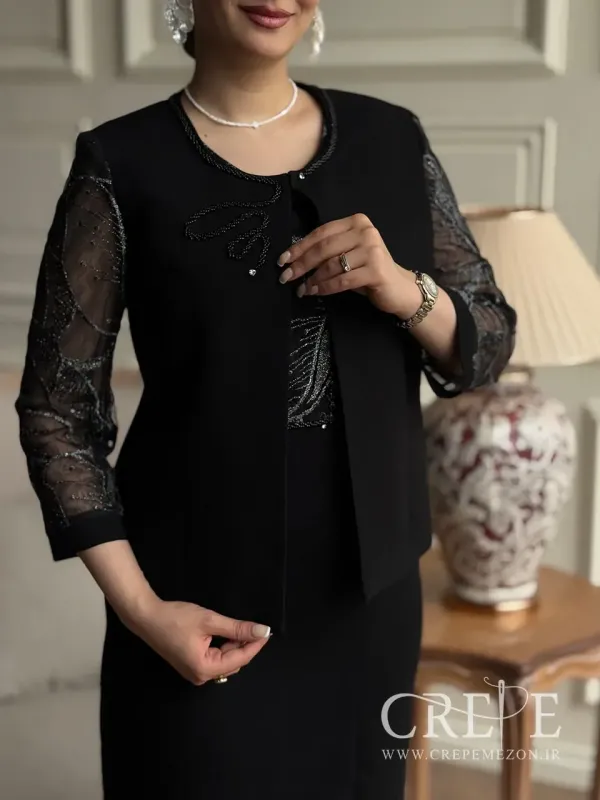 کت و سارافن آستین طرحدار