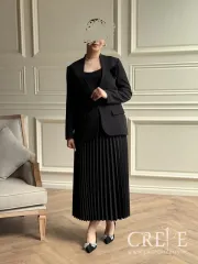 کت و دامن پلیسه گلدار