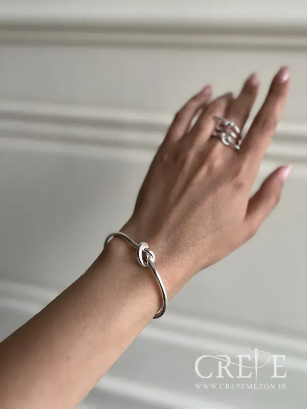 دستبند طرح گره