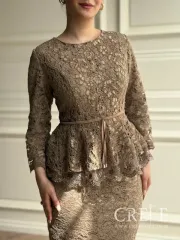 بلوز دامن مخمل گیپور