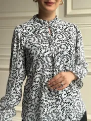 شومیز یقه بندی