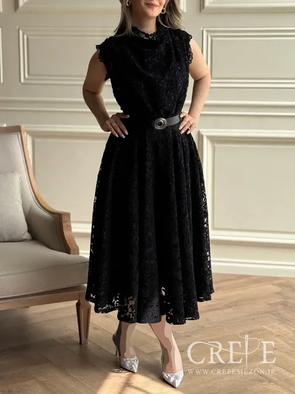 پیراهن حلقه آستین گیپور