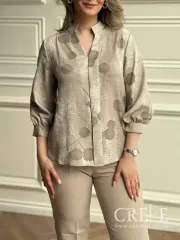 شومیز یک طرف پیله گلدار