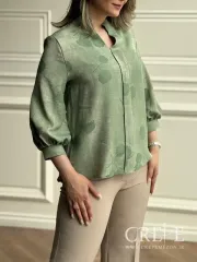 شومیز یک طرف پیله گلدار