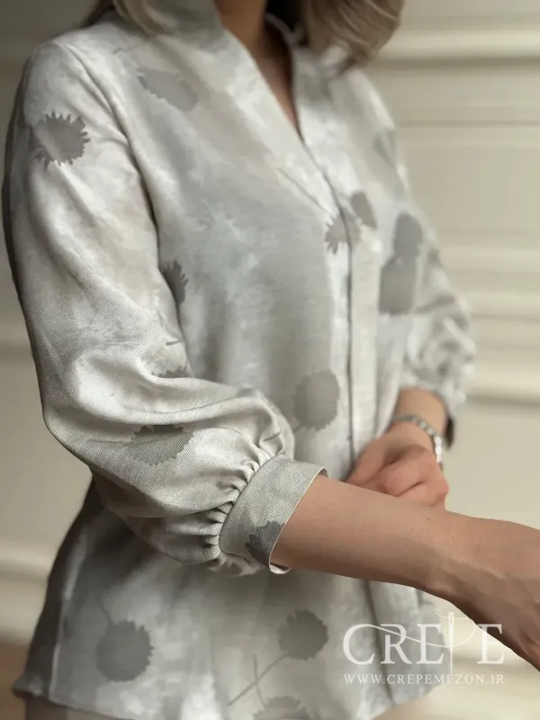 شومیز یک طرف پیله گلدار