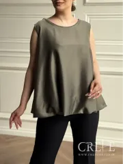 تاپ ساتن مغزی دوزی