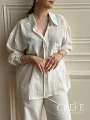 شومیز نخی راه راه