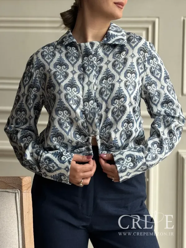 شومیز جلو میله ای 